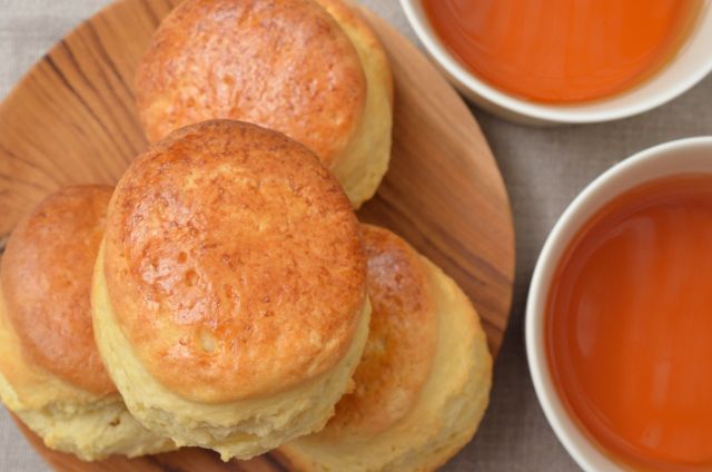 ふんわり、やさしい美味しさ　粉を味わう地粉のスコーン